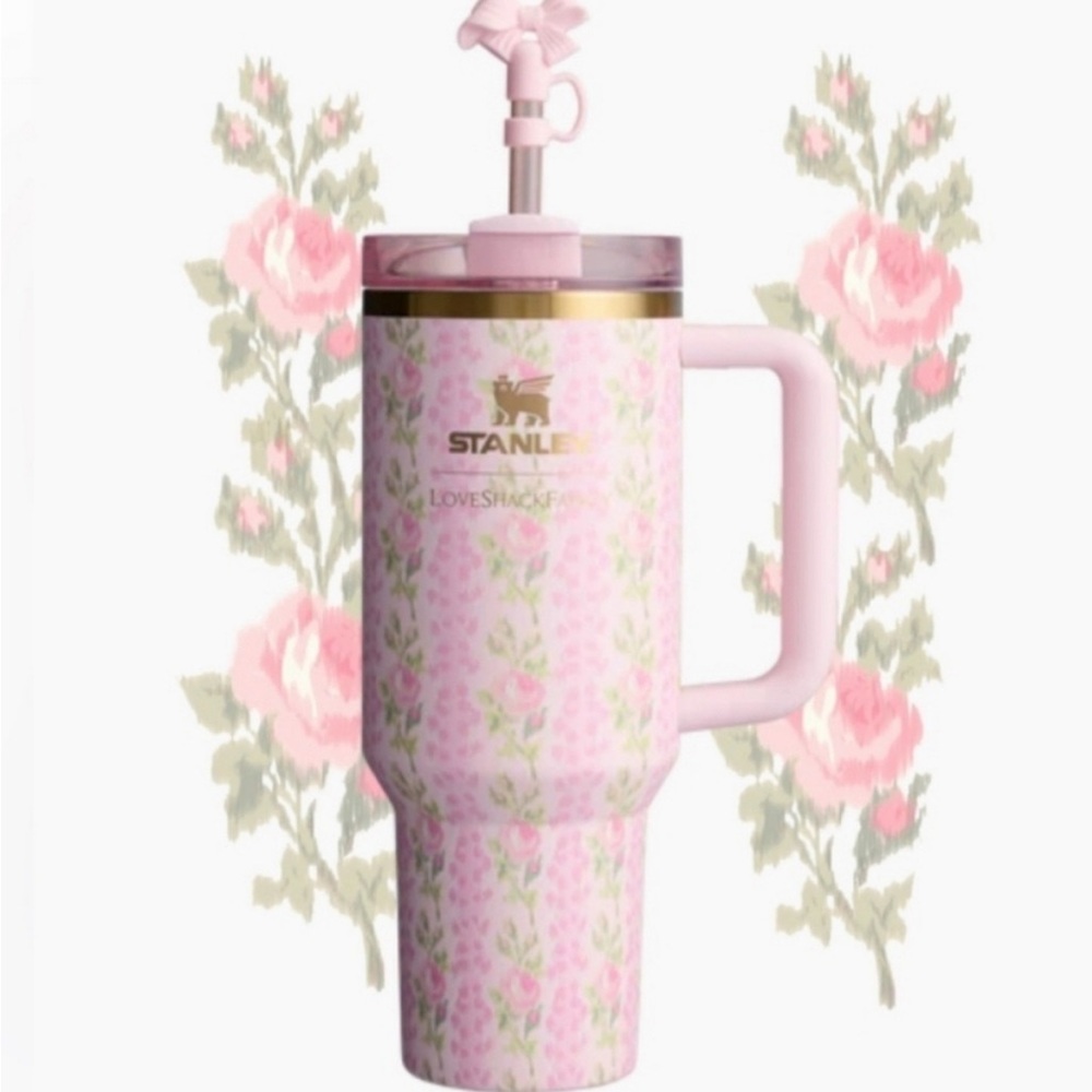 STANLEY x Love Shack Fancy Quencher 40oz - Blooming Heirloom